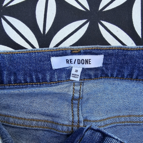 RE/DONE 90's High Rise Ankle Crop - Picture 3 of 7